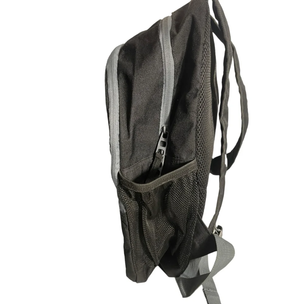 PUMA Wanderer Backpack, Black/Red, gray adjustable straps unisex BTS gym bag